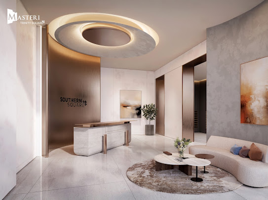 Sảnh lễ tân Masteri Trinity Square
