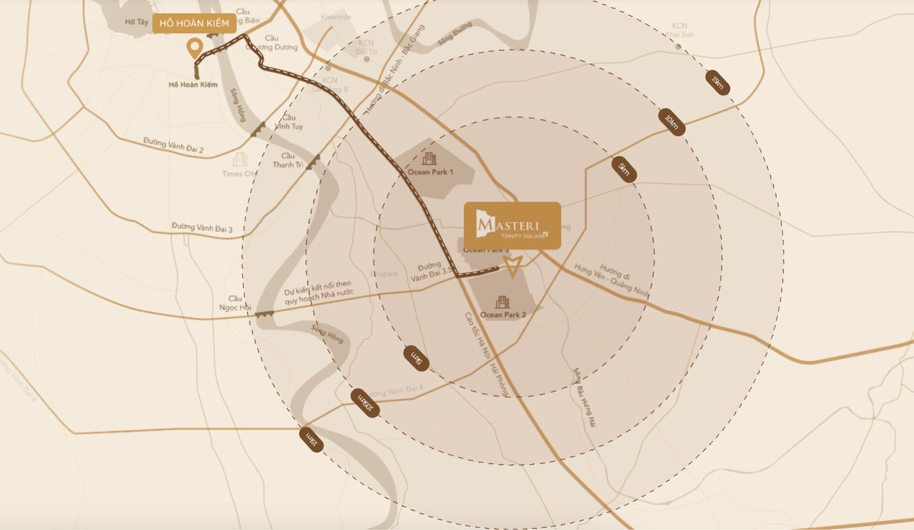 Vị trí Masteri Trinity Square